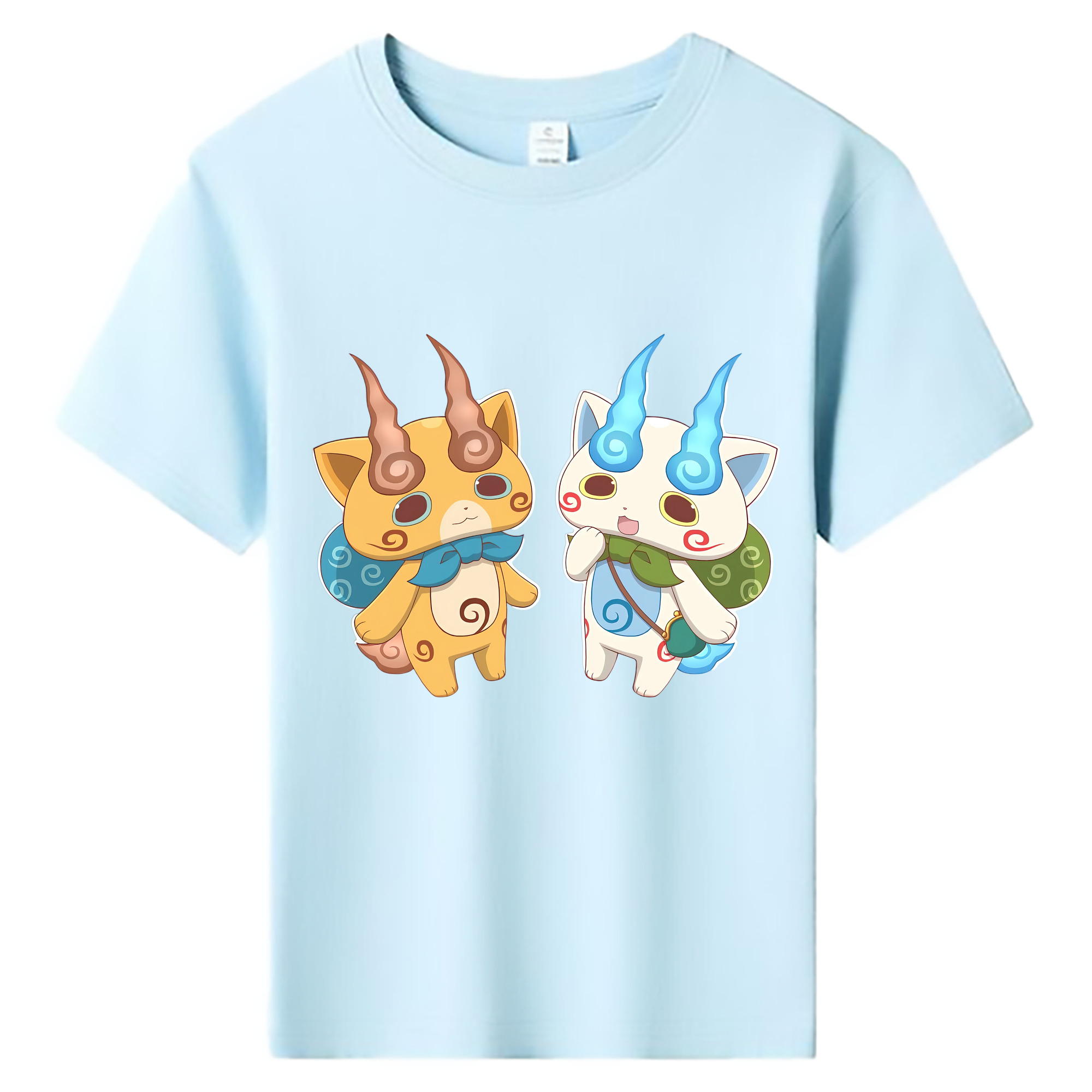（画像用） 妖怪ウォッチ Yo-kai Watch 綿100％キッズTシャツ（フロントプリント）